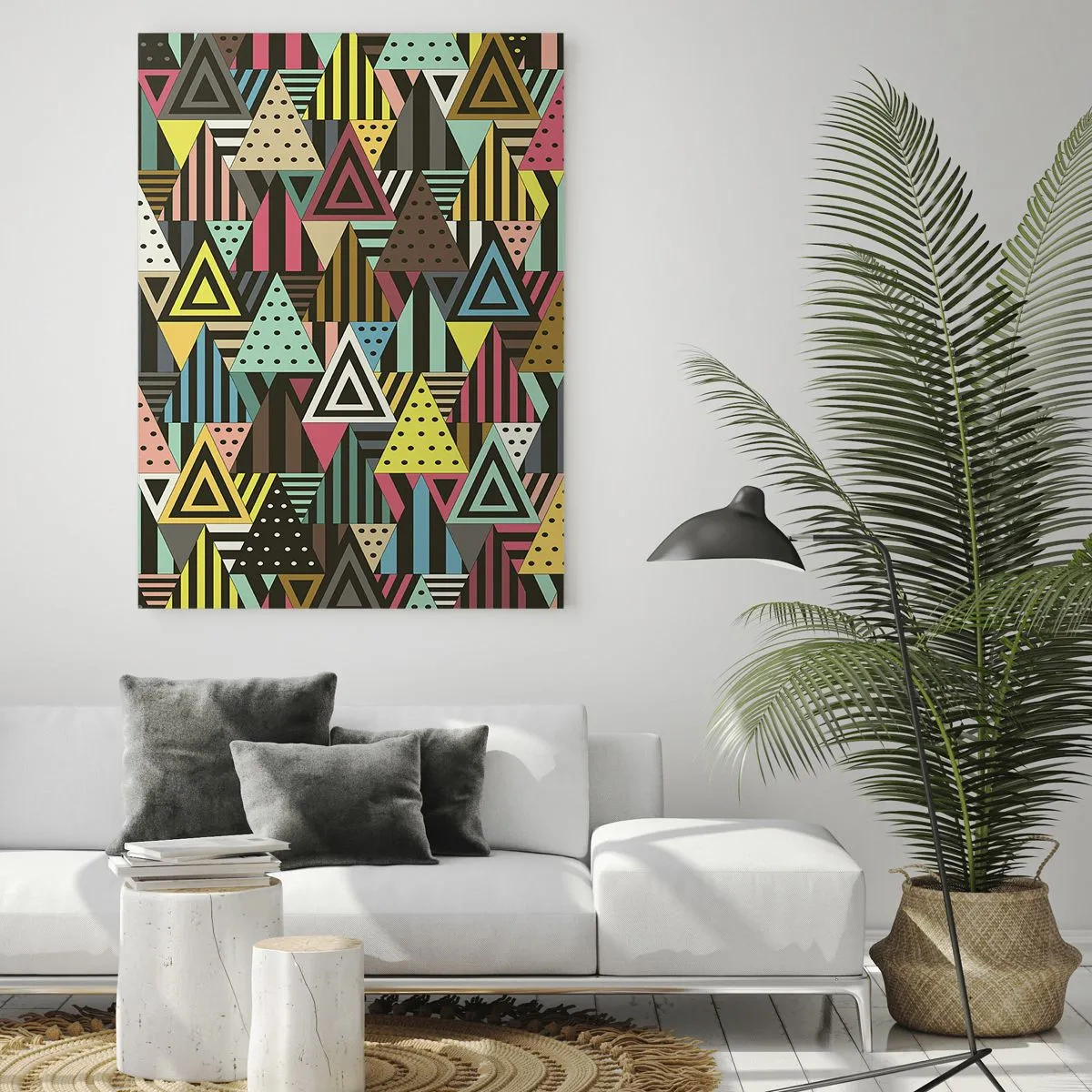 Üveg kép - Hármas ritmusban - 50x70 cm