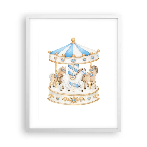 Poszter fekete keretben - Édes gyermekkor - 40x50 cm