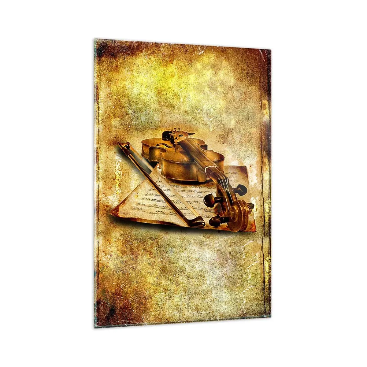 Üveg kép - Azonnal szükség van egy virtuózra - 80x120 cm