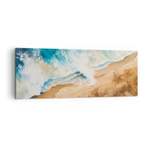 Vászonkép - Visszatérő hullám - 140x50 cm