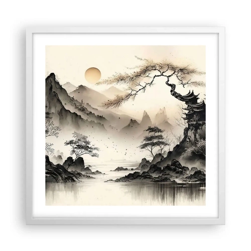Poszter fekete keretben - A Kelet egyedülálló varázsa - 50x50 cm