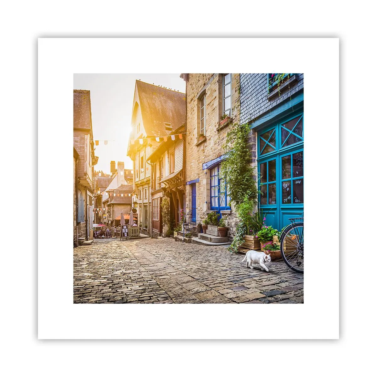 Poszter - A város fehér szelleme - 30x30 cm