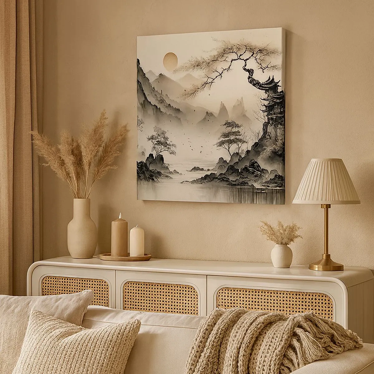 Vászonkép - A Kelet egyedülálló varázsa - 30x30 cm