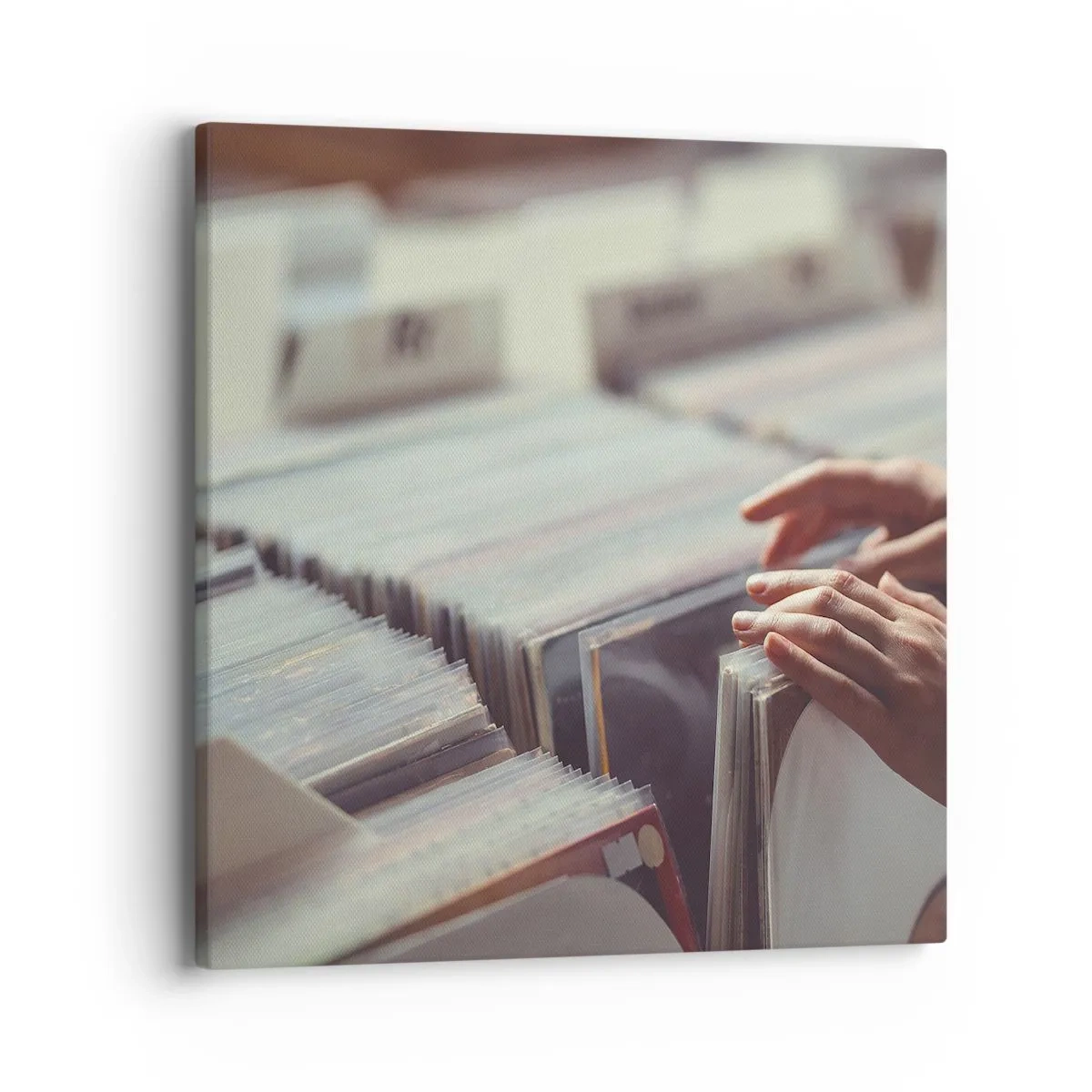 Vászonkép - Érzelmeket keresése - 40x40 cm