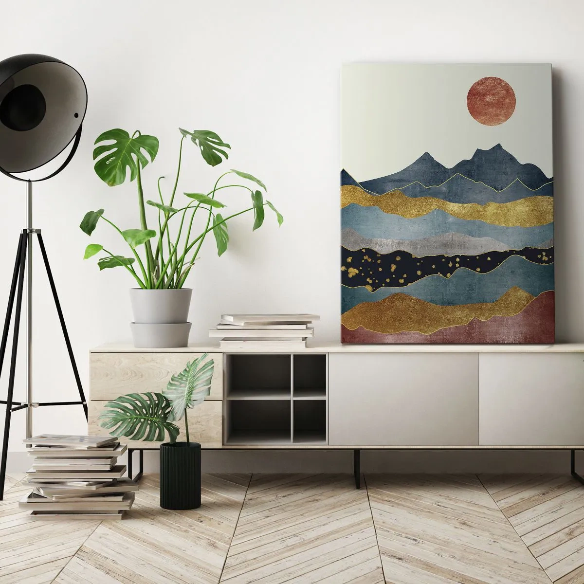 Vászonkép - A világ keresztmetszete - 50x70 cm