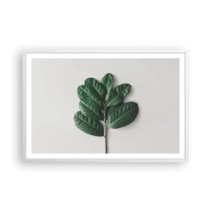 Poszter fekete keretben - Rajz csak a természetről - 91x61 cm