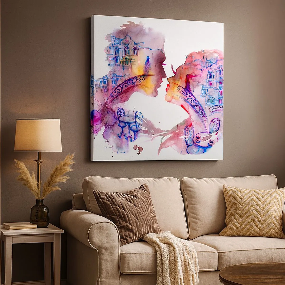 Vászonkép - A sóhajok titkos hídja - 30x30 cm