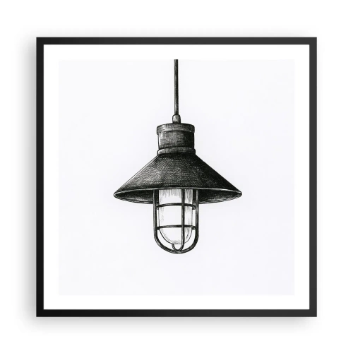 Poszter fehér keretben - Mint évekkel ezelőtt... - 60x60 cm