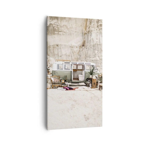 Vászonkép - Ideje elkezdeni az utazást - 55x100 cm