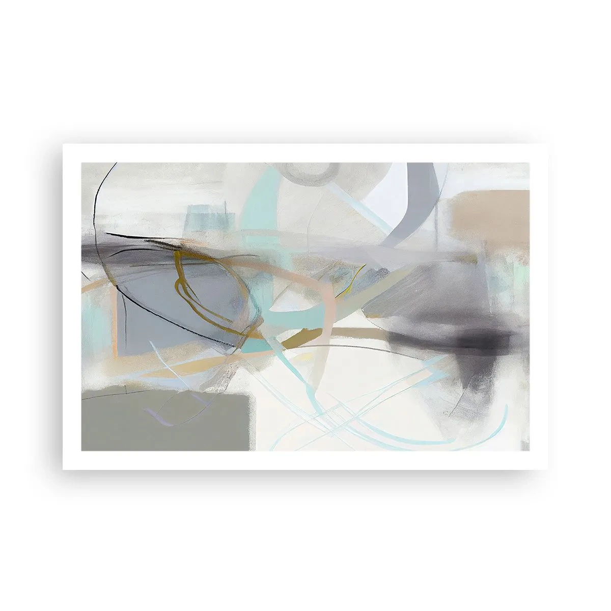 Poszter - Ködös absztrakció - 91x61 cm