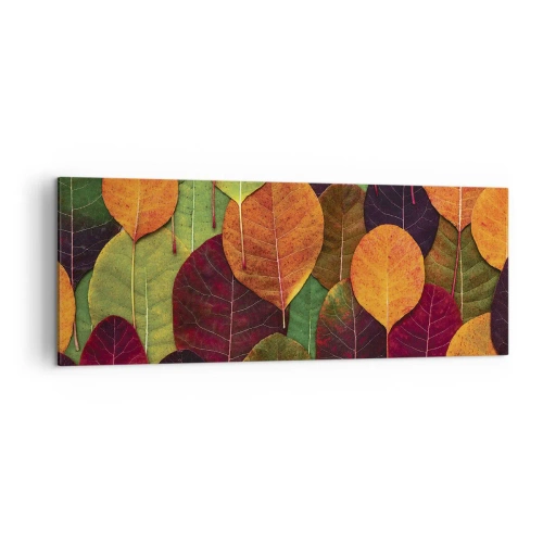 Vászonkép - Őszi mozaik - 140x50 cm