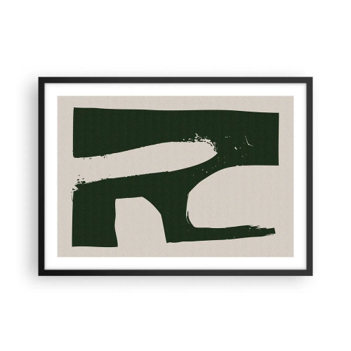 Poszter fehér keretben - Fehér öblök - 70x50 cm