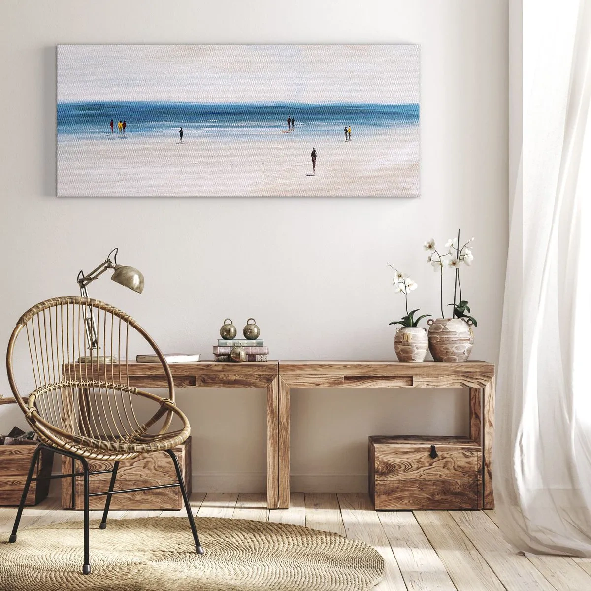 Vászonkép - Természetes igény - 100x40 cm