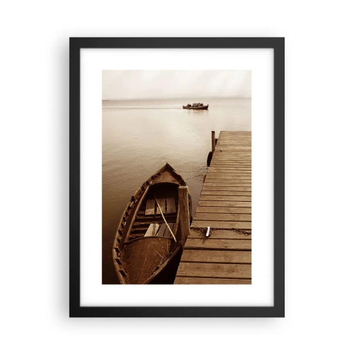 Poszter fehér keretben - Nagy béke - 30x40 cm