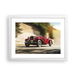 Poszter fekete keretben - Szebb, mint Szamothrakéi Niké - 40x30 cm