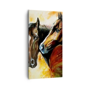 Vászonkép - Kétszer annyi sárm - 55x100 cm