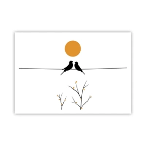 Poszter - Fülemüle este - 100x70 cm