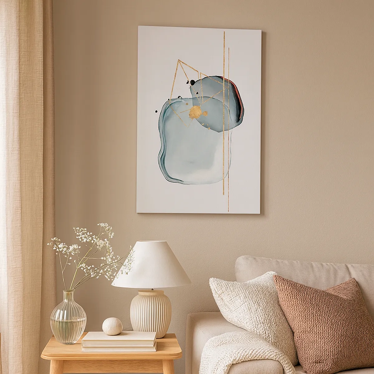 Vászonkép - Cseppek tanulmánya - 50x70 cm