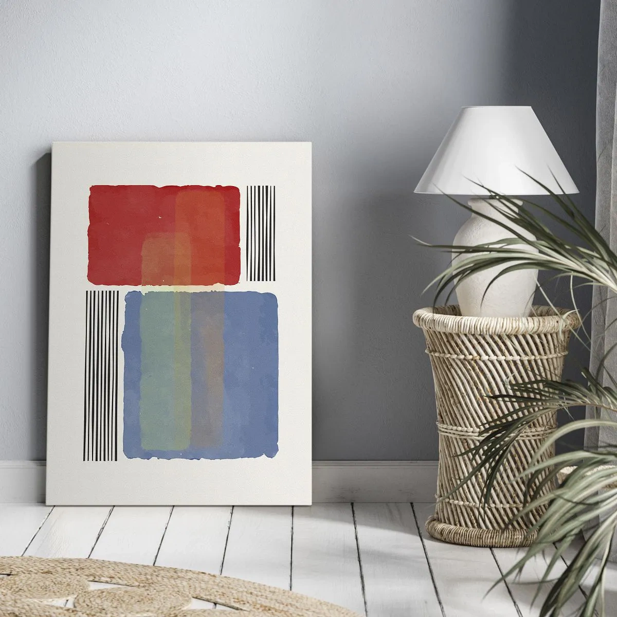 Vászonkép - A geometria szelleme és betűje - 70x100 cm