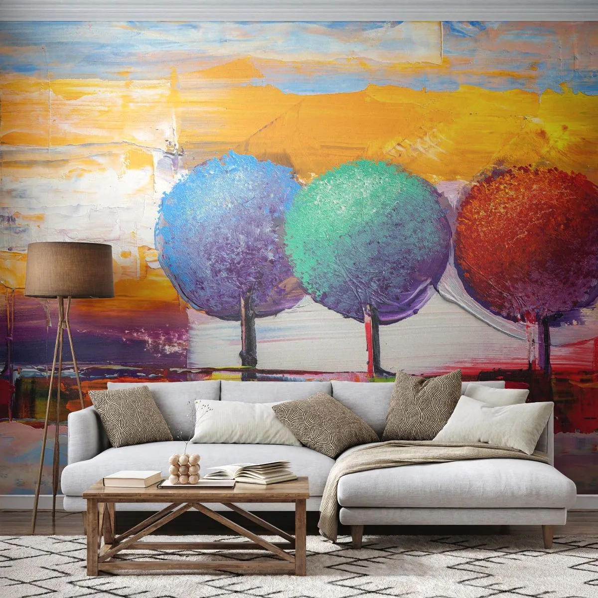 Fotótapéta Standard Eco - Három a magyar igazság - Tájkép, fák, Darab - 200x140 cm