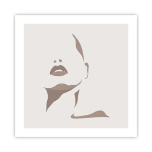Poszter -  Fényből és árnyékból létrehozott - 50x50 cm