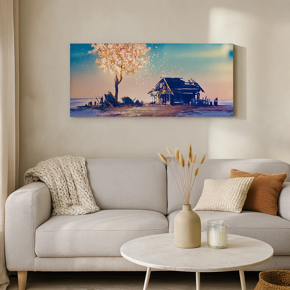 Vászonkép - A természet nem múlik el - 30x30 cm