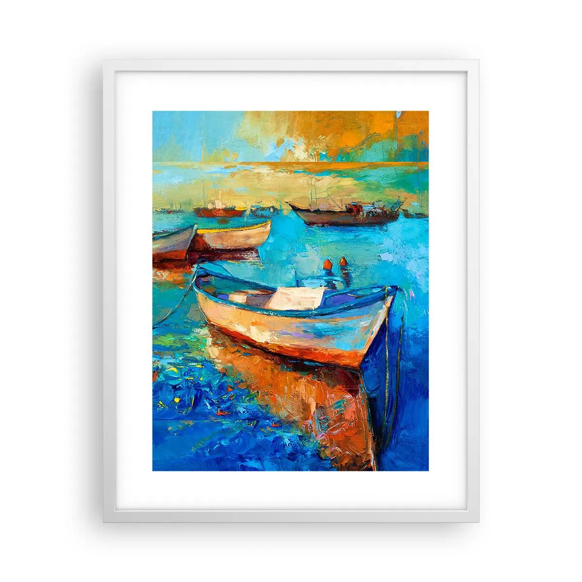 Poszter fekete keretben - A déli öbölben - 40x50 cm