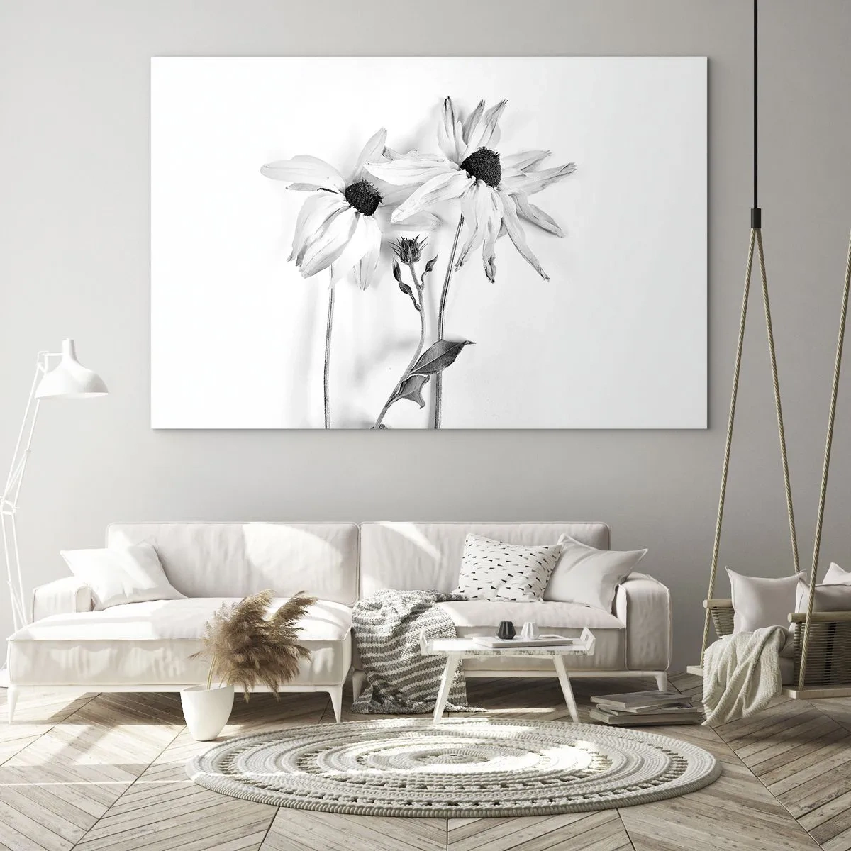 Üveg kép - Senki sem akar egyedül lenni - 120x80 cm