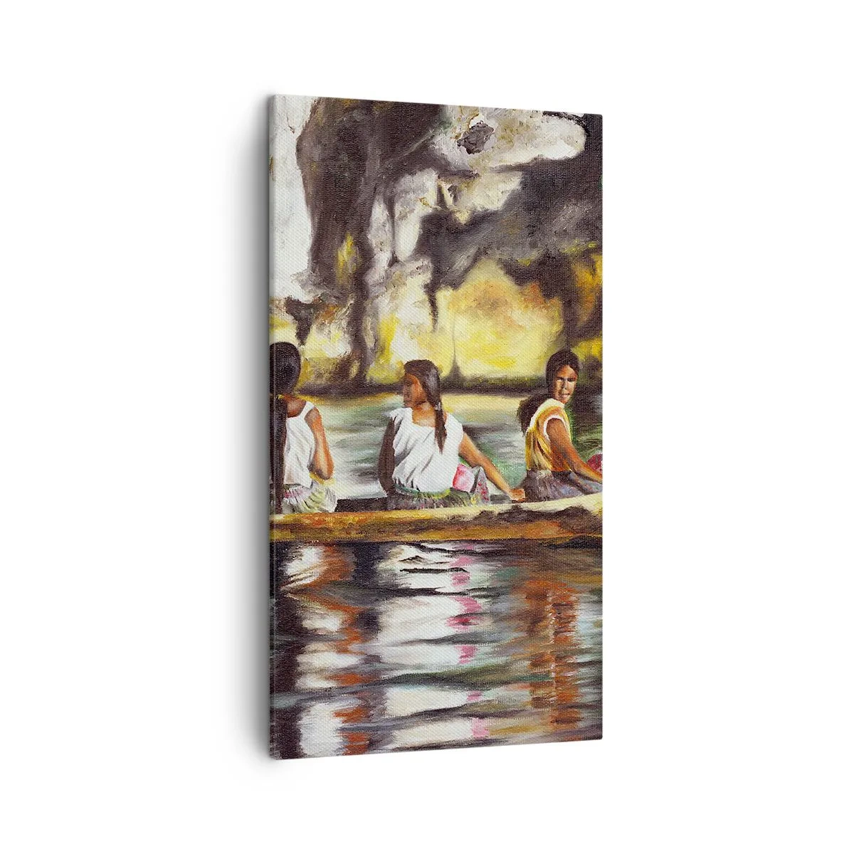 Vászonkép - Egy polinéz paradicsomban - 45x80 cm