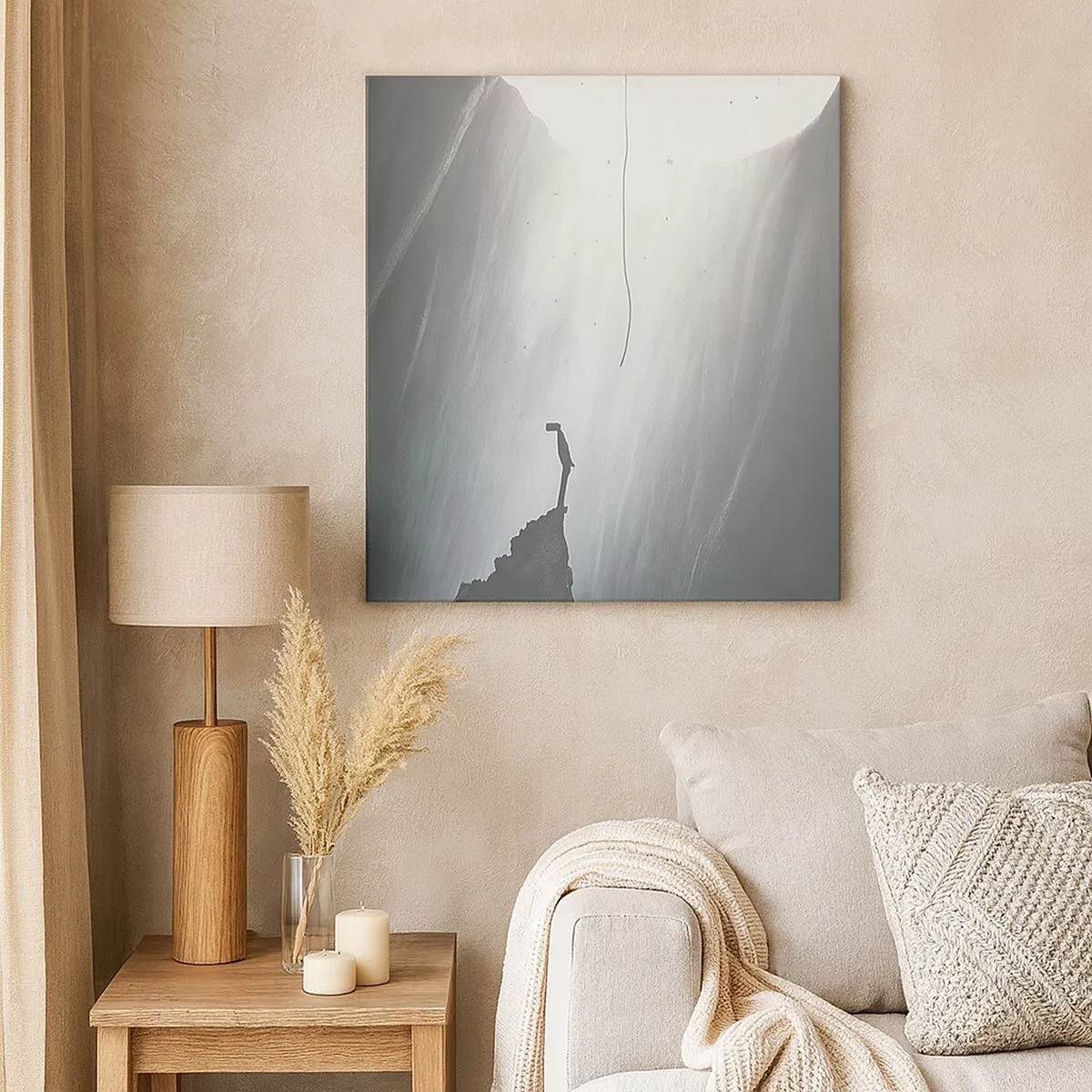 Vászonkép - Mindig van kiút - 30x30 cm