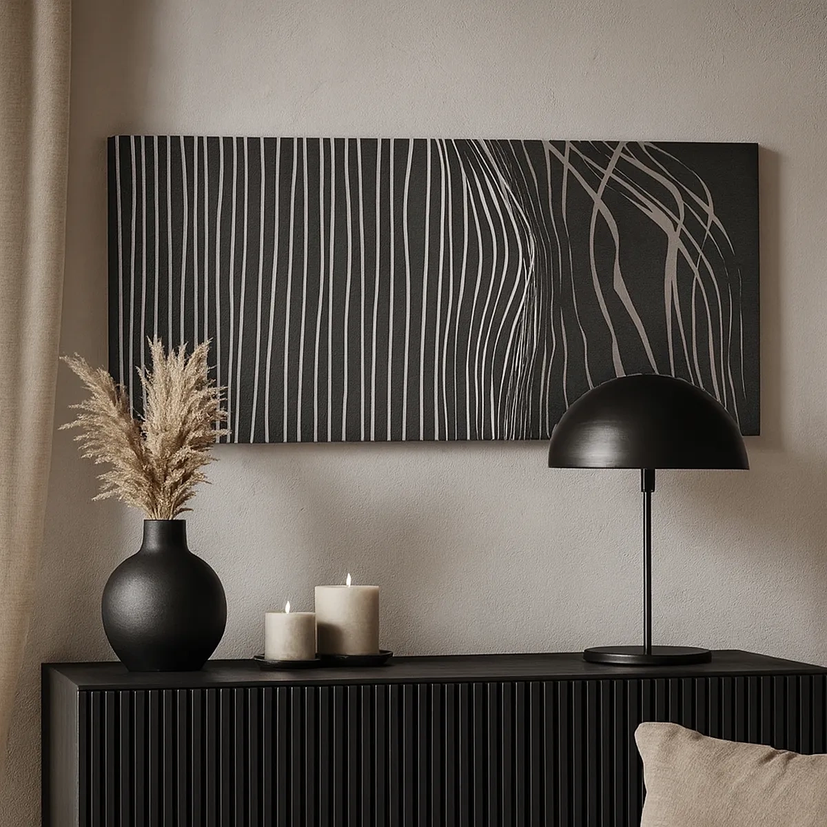 Vászonkép - Ritmus és akcentus - 30x30 cm