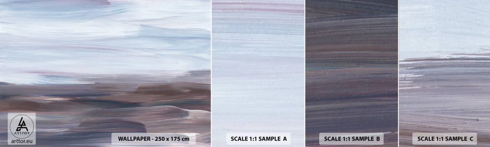 Fotótapéta Minta Standard Eco - Elemek: víz - Festék, Darab, Minimalizmus - 100x30 cm