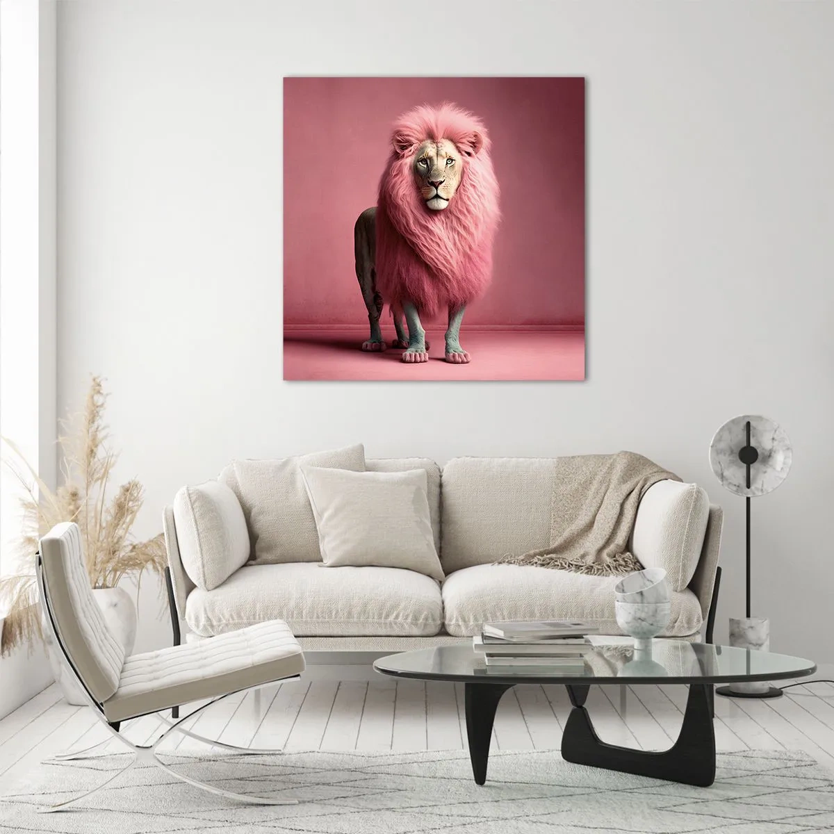 Üveg kép - És már nem félsz - 60x60 cm