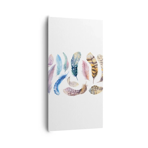 Vászonkép - Könnyű, tarka és sokszínű - 65x120 cm