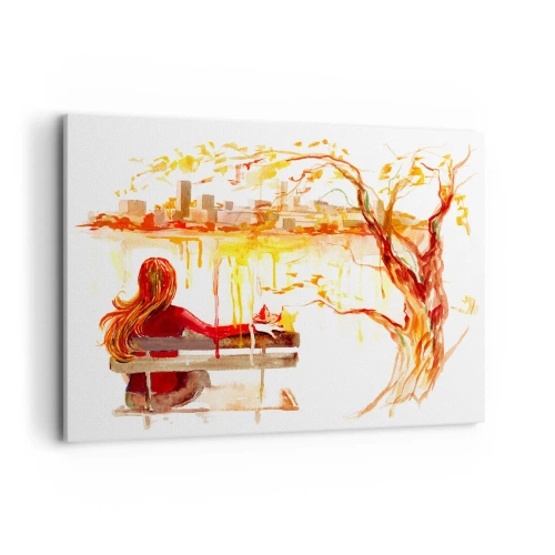 Vászonkép - Egy pillanatnyi elmélkedés - 100x70 cm