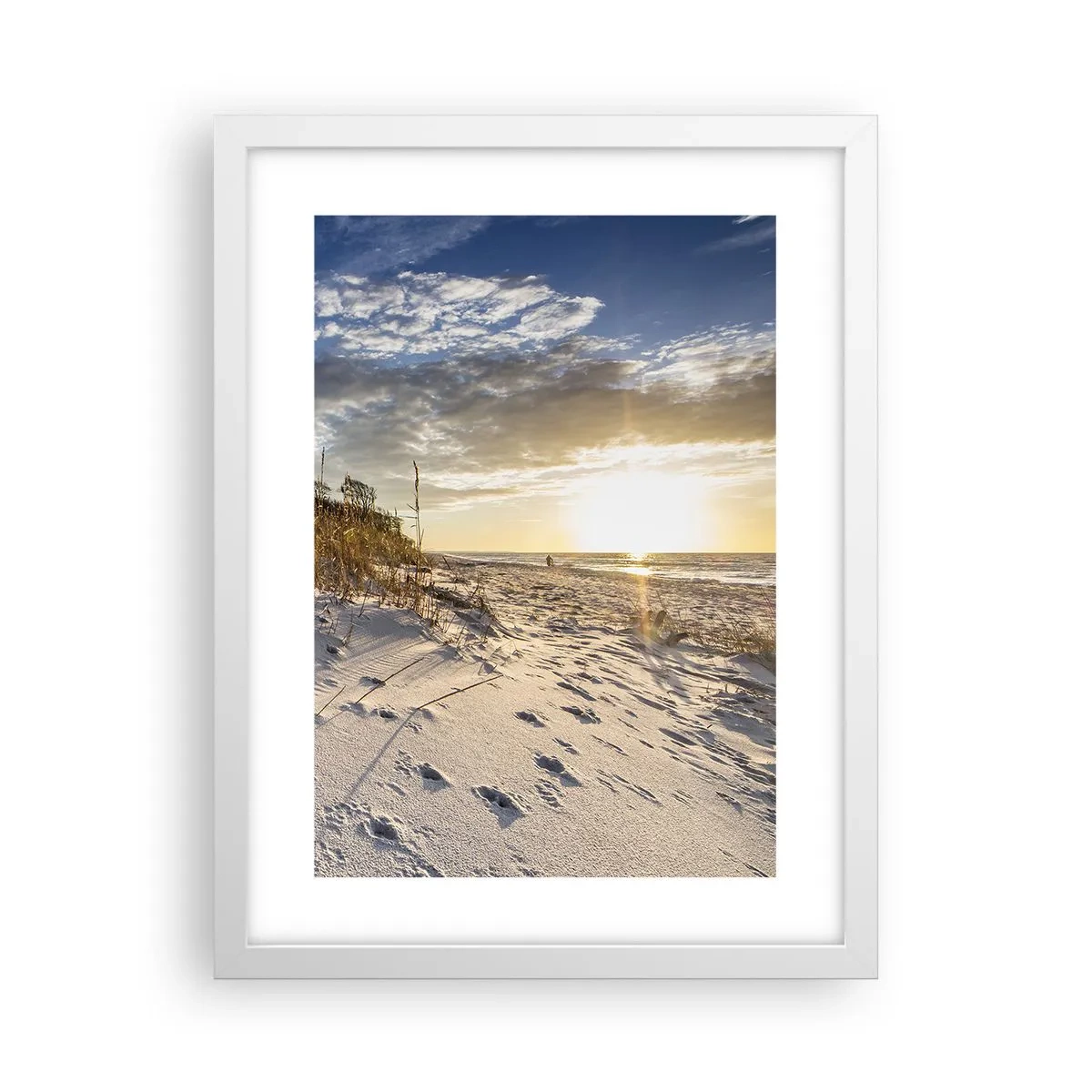 Poszter fekete keretben - Meghívás egy sétára - 30x40 cm