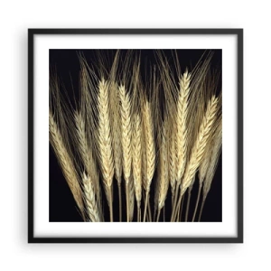 Poszter fehér keretben - Rusztikus varázslat - 50x50 cm