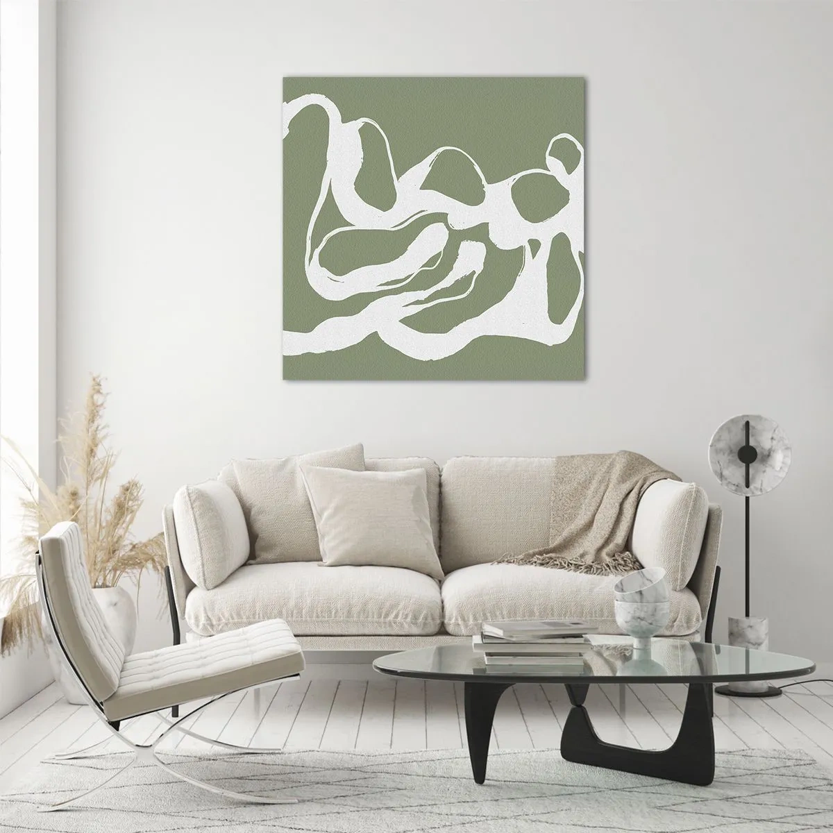 Üveg kép - A tér hívása - 70x70 cm