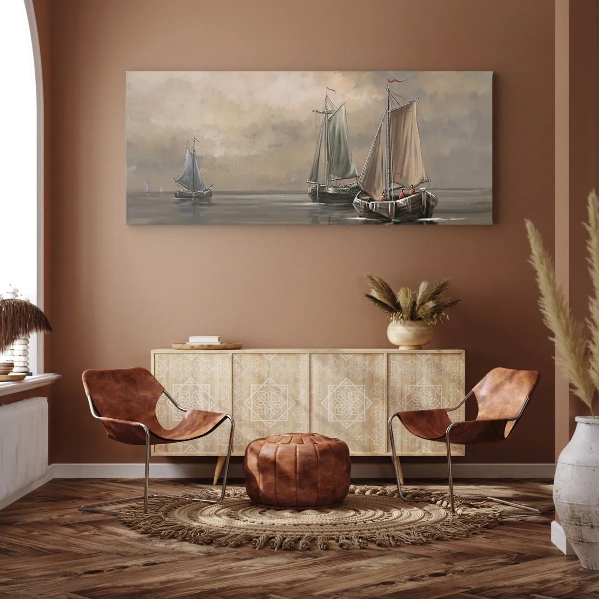 Vászonkép - A tengerészek visszatérése - 120x50 cm