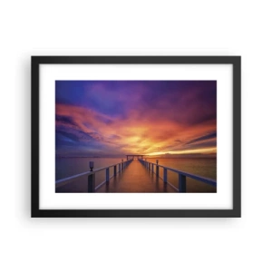 Poszter fehér keretben - Vég nélkül - 40x30 cm