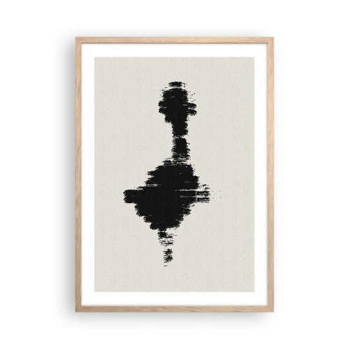 Poszter világos tölgy keretben - A képzelet rezgései - 50x70 cm