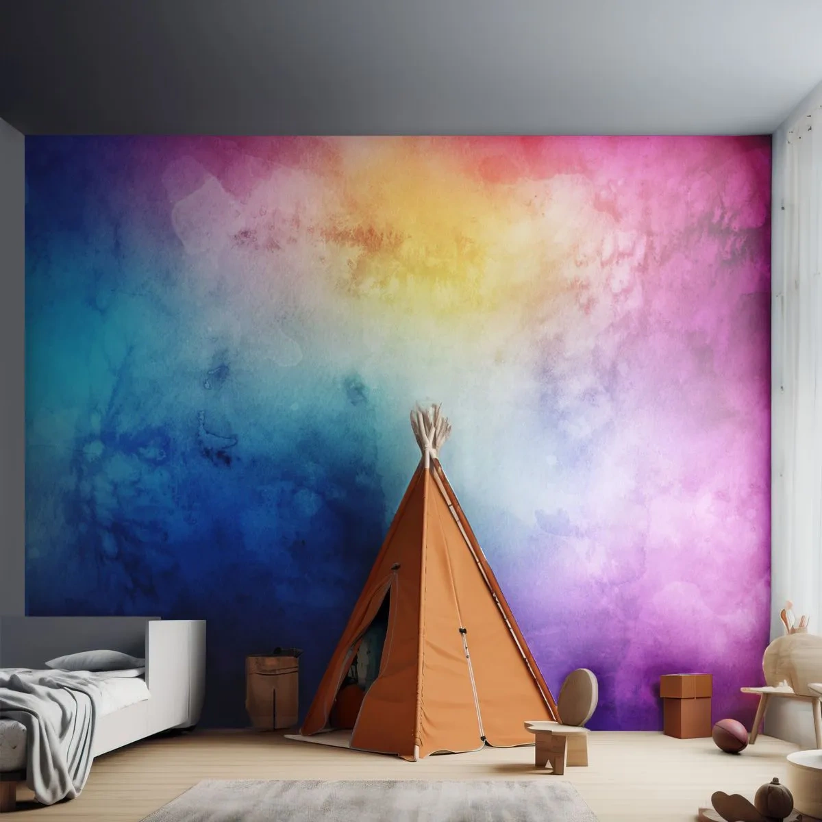Fotótapéta Standard Eco - Majdnem a hetedik mennyországban - Absztrakció, Darab, Modern minta - 200x140 cm