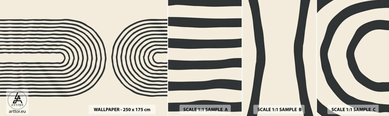 Fotótapéta Minta Öntapadós Deluxe Sticker - Bármelyik percben ... - Absztrakció, Grafika, Darab - 100x30 cm