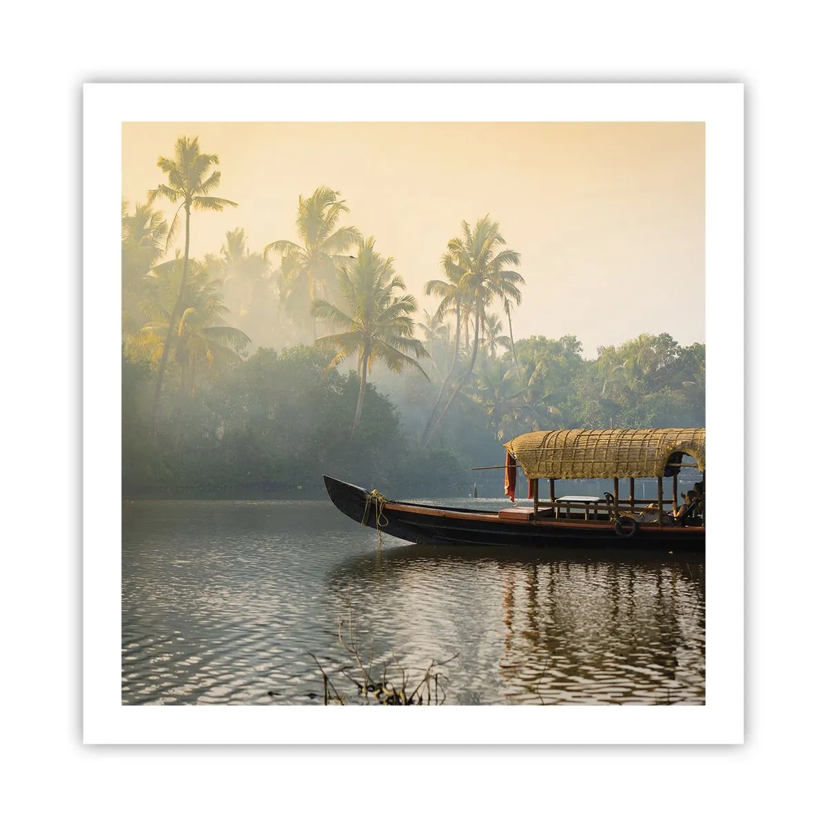 Poszter - Ház a folyón - 60x60 cm