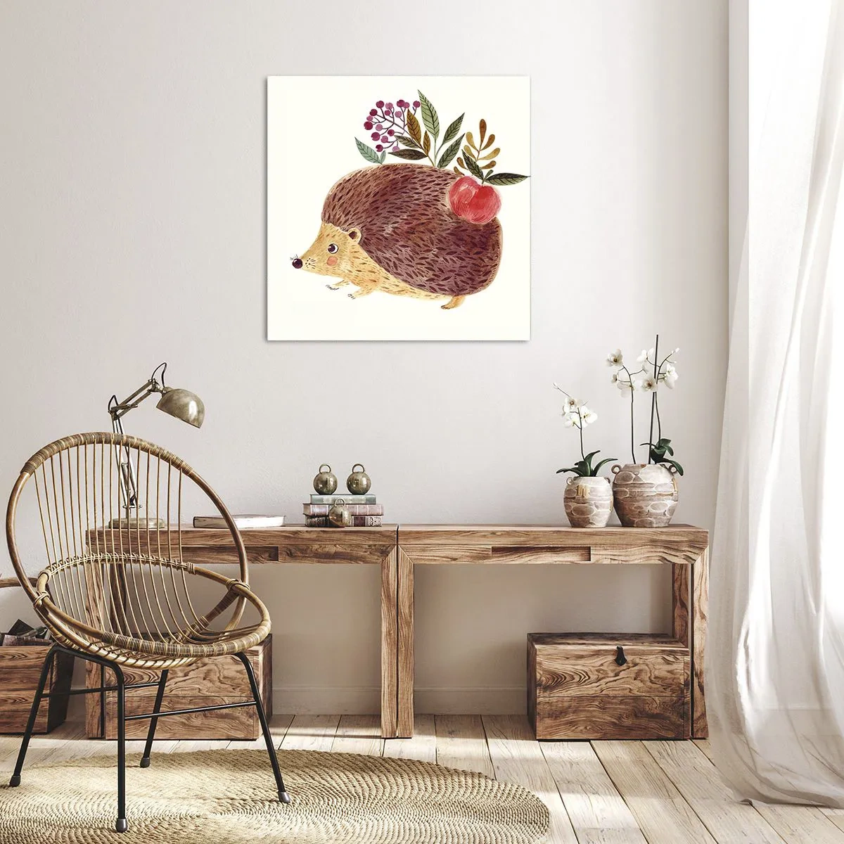 Vászonkép - És máris kedvelsz engem - 40x40 cm