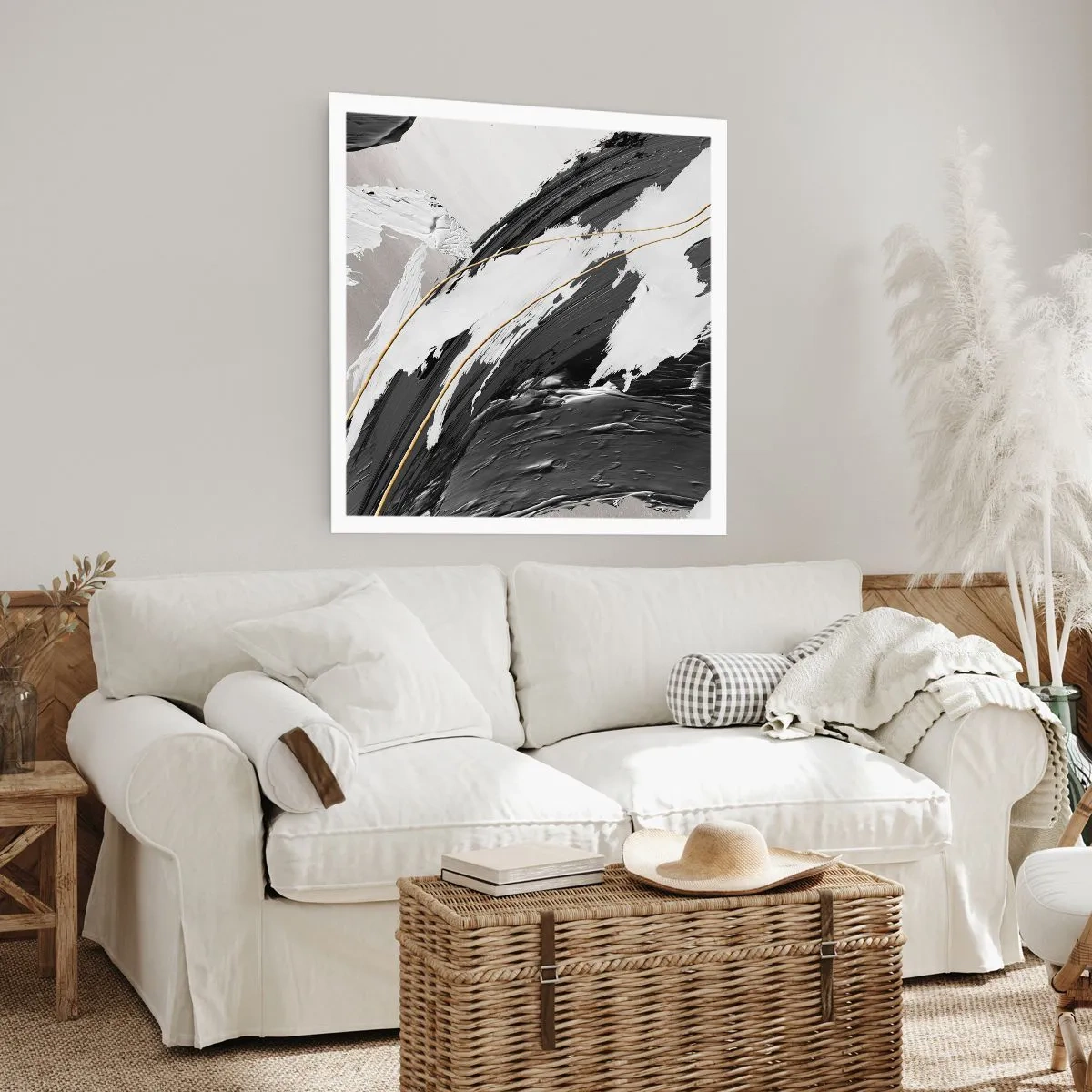 Poszter - Absztrakció érzékkel - 50x50 cm