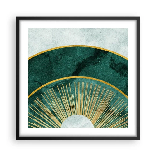 Poszter fehér keretben - Egy másik naprendszer - 50x50 cm