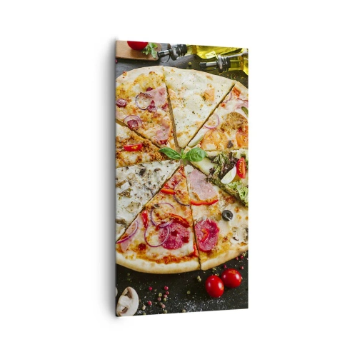 Vászonkép - Ízek palettája - 65x120 cm