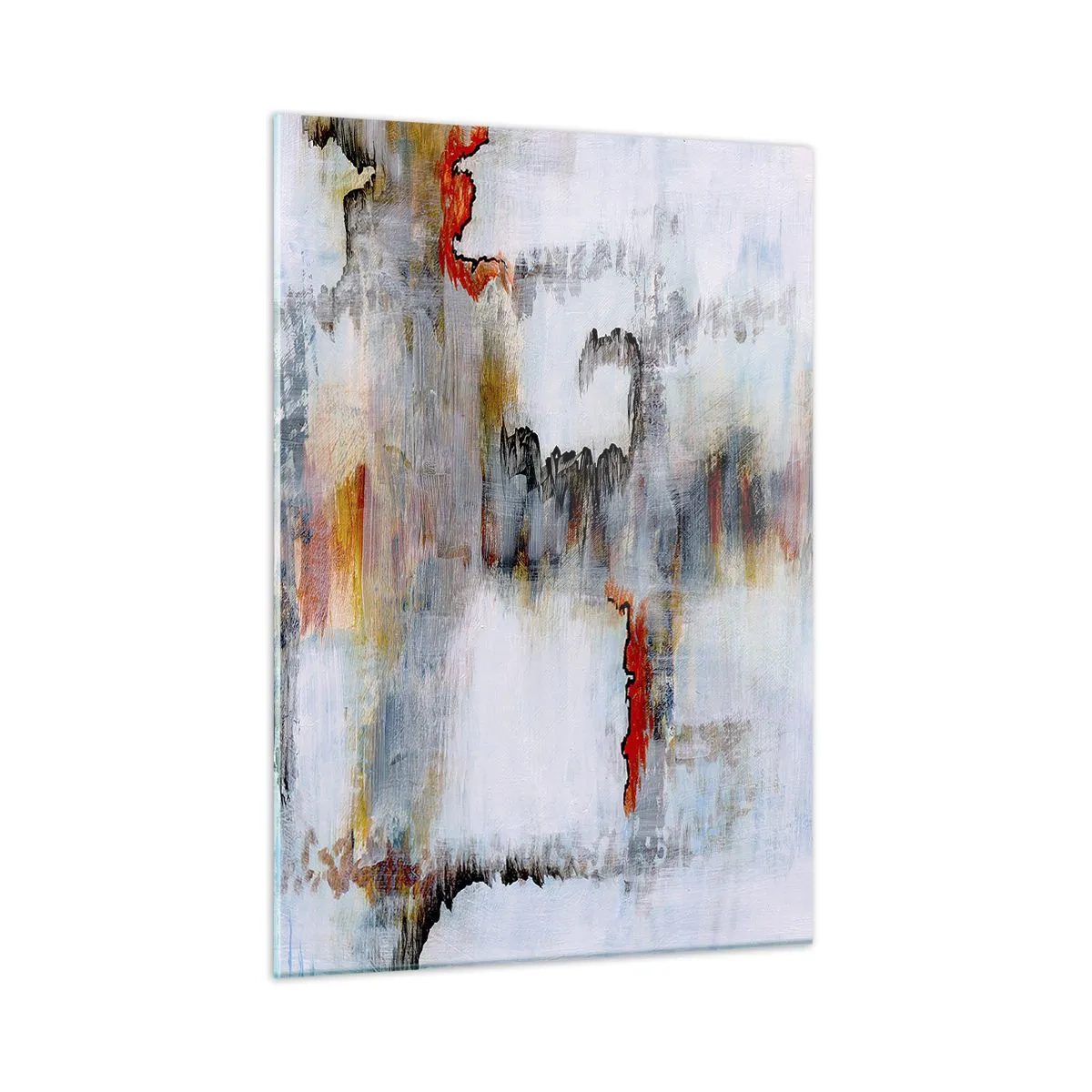 Üveg kép - Egy bottal a vízen - 50x70 cm