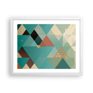 Poszter fekete keretben - A sokféleség egysége, az egység sokfélesége - 50x40 cm